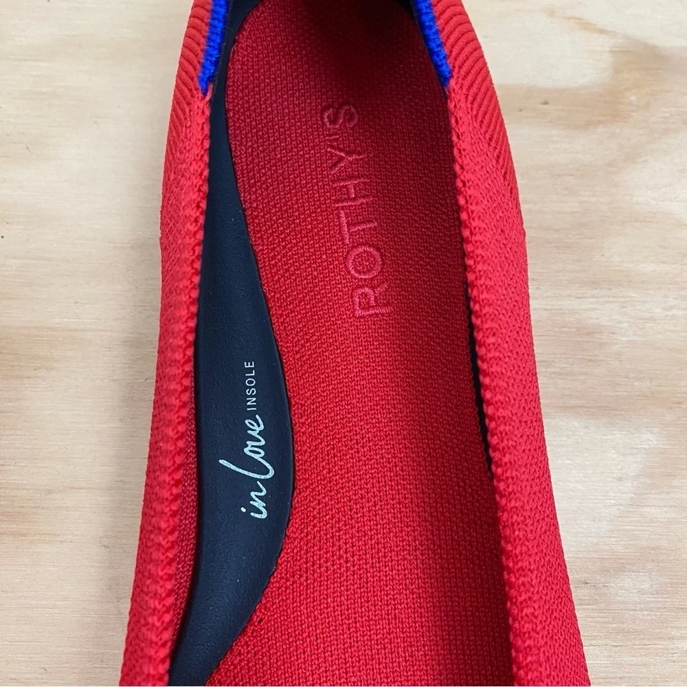 Rothy's The Point II in Lollipop Red